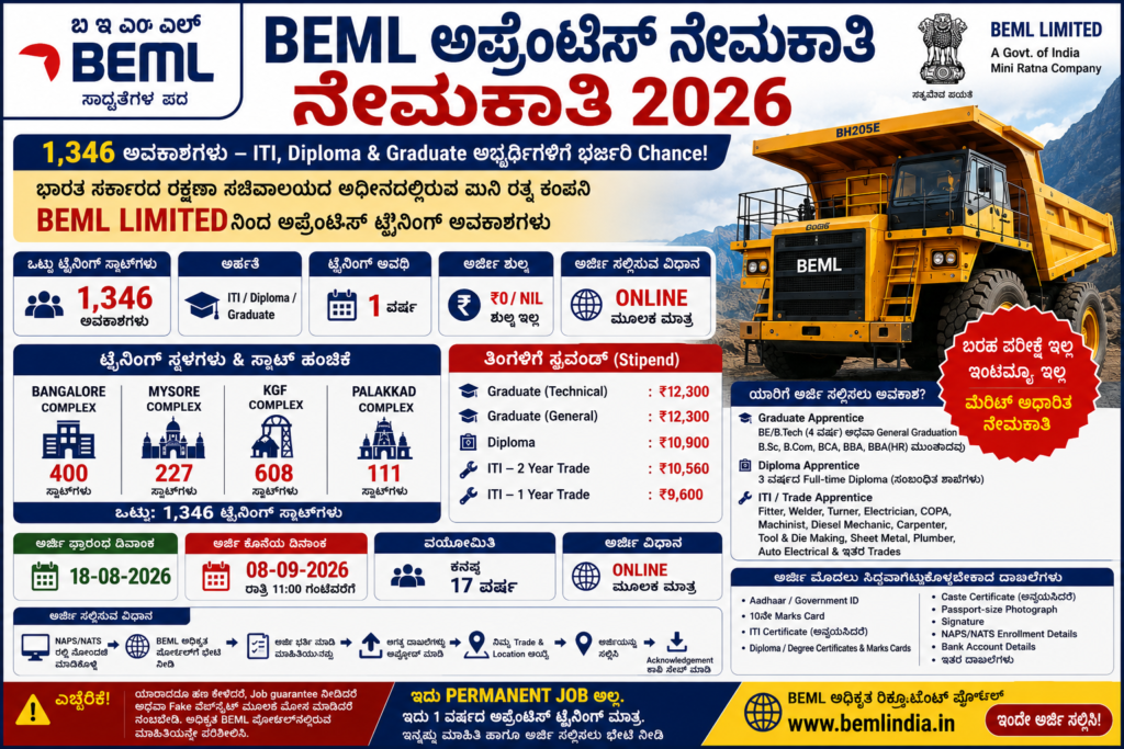 BEML-APPRENTICE-RECRUITMENT-2026